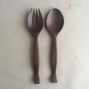 Juego de Cubiertos de Madera Orgánica con Acabado Pulido Suave, Utensilios Sostenibles para Consumidores Ecológicos - Product Image 2