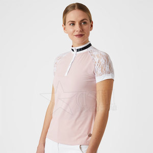 Top Quality Equestrian Clothing Customized Equestrian Shirts <b>Long</b> <b>Sleeve</b> Horse Riding <b>Base</b> <b>Layer</b> Services Show Shirt - Product Image 4