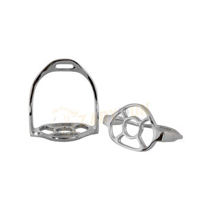 Estribo ecuestre de alta calidad personalizable, equipo de equitación pulido profesional, el mejor acero inoxidable de alta seguridad - Product Image 1