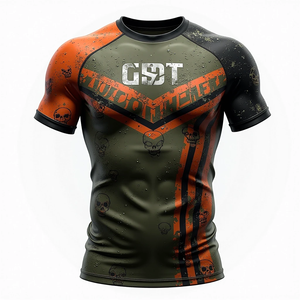 ชุดกิโมโน Jiu Jitsu ได้รับการออกแบบให้มีสมรรถนะที่พอดีและมีการระเหิดแบบเต็มตัวแขนสั้น - Product Image 3