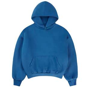 Sudaderas con Capucha de Felpa Gris Jaspeada de la Mejor Calidad, 100% Algodón, 600GSM, Gruesas, Antiencogimiento, Transpirables, con Hombros Caídos - Product Image 1