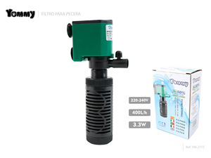 Filtro Profesional para Acuarios, Ultra Silencioso, Sumergible o Colgante, Purificador de Agua - Product Image 1