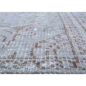 Tapis en laine noué à la main gris et noir vintage Pae-620, tapis de salon rectangulaire abstrait à motif médaillon pour adolescents et maison - Product Image 3