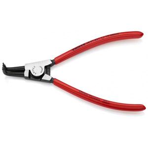 Pince à circlips Knipex noire anodisée, tête polie pour circlips externes sur arbres - Product Image 1
