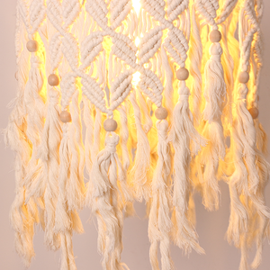 Lustre luxueux en macramé fait à la main Multi Designs pour la décoration de la maison | Artisanat Tienphong fabriqué au Vietnam - Product Image 3