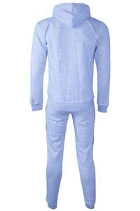 Top qualité 100% coton Gym Fitness ensembles vêtements de sport personnalisés survêtement Sports de plein air Gym entraînement Jogging deux pièces Fitness ensemble - Product Image 2