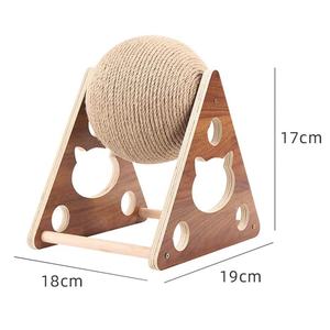 Rascador de madera para mascotas, muebles de árbol de gato de alta calidad, Son Tra Craft - Product Image 2