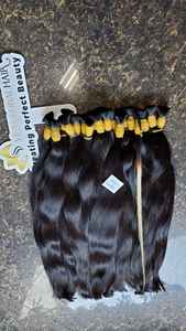 Vietglobal 100% Remy Straight Bulk Hair Más de 10 años Venta al por mayor Amplia variedad de tamaños y colores Listo para enviar - Product Image 4