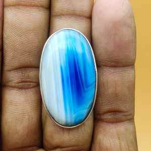 925 Sterling Silver Designer Bumble <b>Bee</b> Jasper Gemstone Hot Selling Ring for Women Wholesale Designer Dual Color Artisan Ring - Product Image 4