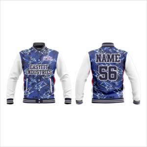 Chaqueta Varsity Deportiva Personalizada al por Mayor, de Primera Calidad, Servicio OEM ODM, Diseña Tu Propia Chaqueta Deportiva de Otoño para Hombre - Product Image 5