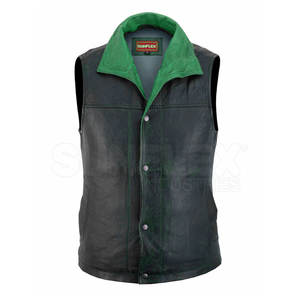 Chaleco de cuero para hombre de diseño único de gran oferta, ligero y transpirable para ropa exterior de invierno, recién llegado - Product Image 5