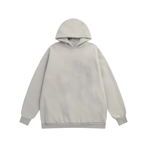 À la mode unisexe Style de rue de haute qualité poids lourd personnalisé mousse impression surdimensionné pull à capuche hommes sweats - Product Image 5