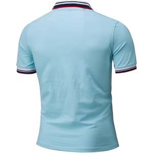 OEM de moda de alta calidad de fábrica al por mayor de ropa de los hombres del último diseño de polos de los hombres para los hombres - Product Image 2