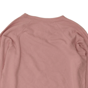 Rosa Unisex Colourblock Sudadera Algodón Mezclado Casual Cuello Redondo Streetwear Basics Top - Product Image 5