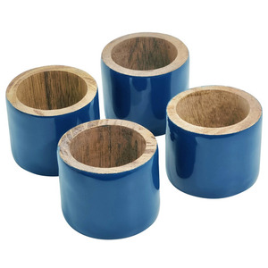 Faizacraft Vente en gros Fait à la main Unique et tendance Anneaux de serviette en bois Ajoutez des touches à votre table - Product Image 3