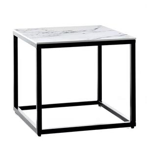 Mesa de Centro Redonda Moderna de Hierro con Tapa de Mármol, Acabado con Recubrimiento en Polvo, Tamaño Personalizado - Muebles de Sala de Estar para Uso Doméstico y Hotelero - Product Image 4