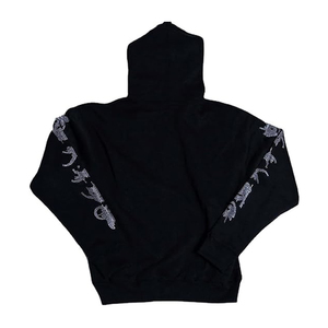 Sweat à capuche zippé intégral en polaire pour homme, design personnalisé avec strass, respirant et séchage rapide, haute qualité - Product Image 2