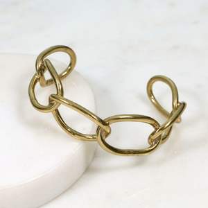 Brazalete Abierto de Latón Plateado de Alta Calidad para Mujer, Elegante y de Diseño, con Joyería Personalizada, al Precio Más Bajo - Product Image 2