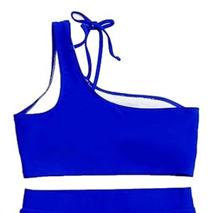 Maillot de bain 2 pièces pour femmes logo personnalisé ensemble de bikini avec service OEM vêtements de plage haute visibilité vente en ligne - Product Image 2