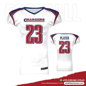 Uniformes de equipo de fútbol americano duraderos para hombres de sarga de aparejos para práctica de entrenamiento y partidos competitivos - Product Image 6