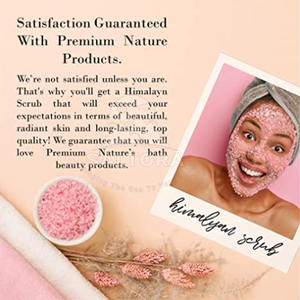 Sal corporal exfoliante natural del Himalaya 100%, sal corporal exfoliante orgánica para uso en spa y cuidado de la piel del fabricante de Pakistán - Product Image 6