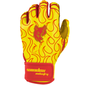 Gants de frappeur à manchette courte de style Bruce Bolt de haute qualité Gants de frappeur de baseball en cuir Cabretta Premium 100% - Product Image 5