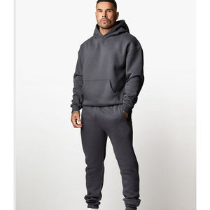 Venta al por mayor cálida logotipo personalizado empalme ropa deportiva suelta cremallera chaquetas cortavientos dos piezas traje de jogging Patchwork chándal hombres - Product Image 2