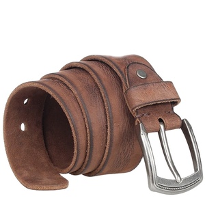 Ceinture en cuir de vache de luxe de haute qualité pour hommes en cuir véritable noir avec boucle en alliage automatique Design formel élégant - Product Image 5