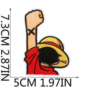 Parches Bordados de Chenilla Termoadhesivos Personalizados de Fábrica OEM, Ecológicos, para Sombreros y Ropa, Parche Bordado de Alta Calidad - Product Image 2