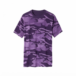 T-shirt Homme Oversize Style Formel à Manches Courtes Uni, Col Rond, Logo Personnalisé, Motif Imprimé, 100% Coton Tricoté Respirant - Product Image 3