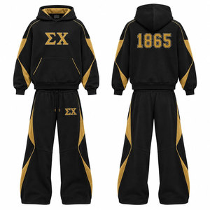 Conjunto de chándal informal para hombre Sigma Chi, para entrenamiento, fitness, viajes y atuendos diarios - Product Image 1