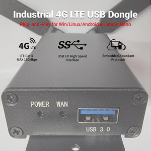 Clé USB industrielle portable double bande haute vitesse AOZORA, modem WIFI mobile 4G LTE, 2 antennes externes, carte SIM (version américaine) - Product Image 2