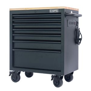 Armario de herramientas con ruedas Acero inoxidable 76cm 07 Cajones Armario de herramientas Almacenamiento rodante para taller y almacén OEM aceptable - Product Image 3