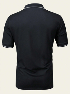 เสื้อโปโลดีไซน์ OEM ระดับมืออาชีพขายดีที่สุด ปรับแต่งได้ตามต้องการ แบรนด์ส่วนตัว ไซส์ใหญ่ ขั้นต่ำในการสั่งซื้อน้อย ผลิตจากโพลีเอสเตอร์ - Product Image 2