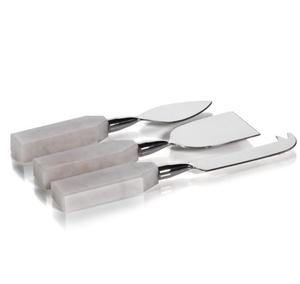 Juego de cubiertos de plata de acero inoxidable de 20 piezas de diseño moderno, cubiertos clásicos de boda, vajilla sostenible de madera para fiesta en casa - Product Image 4