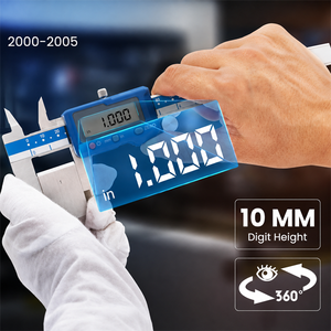 Calibrador Vernier Digital de 0-150 mm, Acero Inoxidable, Transferencia de Datos a Excel, Azul - Product Image 3