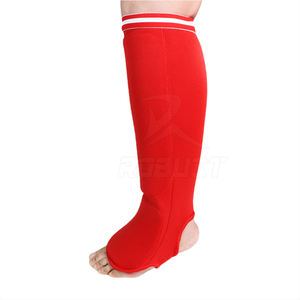 Espinilleras Ligeras de Neopreno con Envoltura de Tela para Adultos, para Entrenamiento y Práctica en el Gimnasio, con Protección Básica para las Piernas - Product Image 2