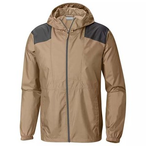 Thermal Customized Color Outdoor <b>Waterproof</b> Rain Wear Breathable for <b>Men</b> and Women Summer 100%Cotton Nylon Casual Zipper <b>Jackets</b> - Product Image 1