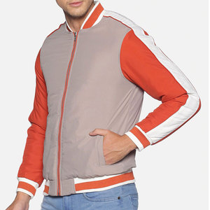 Blouson d'aviateur imperméable en polyester pour hommes blouson d'aviateur avec logo personnalisé nouveau design pour hommes, vente en gros - Product Image 3