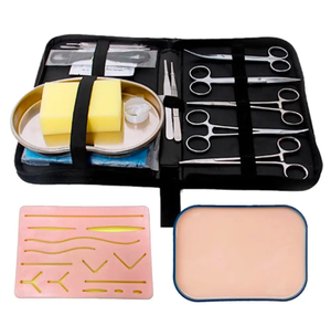 Personalizado 2025 ANAAIF hecho a mano acero silicona piel sutura práctica enseñanza modelo Manual fuente de alimentación - Product Image 1