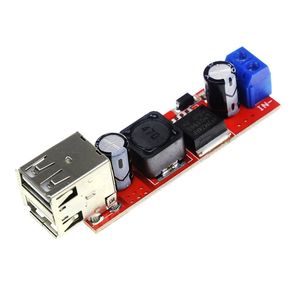Chargeur de voiture double USB DC-DC abaisseur de tension 6-40V vers 5V 3A - Product Image 2