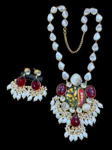 Colección de collares con cuentas chapadas en oro de último diseñador para niñas y mujeres, conjunto de joyería de fiesta de fábrica India - Product Image 2