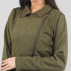 Wholesale Manufacturer Custom Chenille Embroidery Street Wear Original <b>Leather</b> <b>Jackets</b> Custom Logo Women <b>Genuine</b> <b>Leather</b> <b>Jacket</b> - Product Image 5