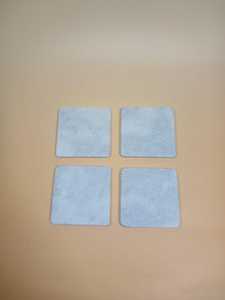 Juego de 4 Posavasos de Mármol Travertino, Posavasos de Piedra Natural, Estilo Minimalista Moderno para el Hogar - Product Image 3