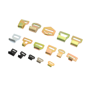 1英寸锚点黄色锌板耐用钢货物系扣钩平钩1英寸系扣带织带 - Product Image 6