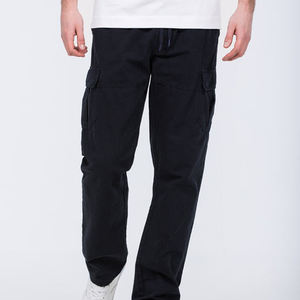 Pantalon Cargo Homme Décontracté Haute Qualité Taille Moyenne Léger Poches Plissées Pantalon Délavé - Product Image 1