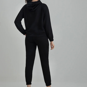 ชุดวอร์มเข้ารูปแฟชั่นสำหรับผู้หญิงชุดวิ่งผ้าฝ้ายออกแบบได้เองชุดกีฬาสำหรับยิมโยคะและฟิตเนส - Product Image 6