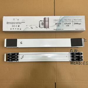 Base de support réglable à 24 roues <span class=keywords><strong>pour</strong></span> réfrigérateur, sèche-linge, <span class=keywords><strong>lave</strong></span>-<span class=keywords><strong>vaisselle</strong></span>, meubles, table basse et machine à laver - Product Image 6