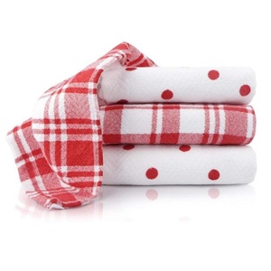 Multi Design 100% Coton Biologique Certificat Gots Meilleur Produit de Qualité Vente en Gros Vente de Serviettes de Cuisine à Séchage Rapide - Product Image 6