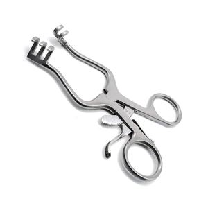 เครื่องมือผ่าตัดแบบใช้มือ Beckman-Adson Retractor 3x4 ง่าม ปลายทู่และปลายแหลม 31 ซม. สแตนเลส คุณภาพสูง - Product Image 5